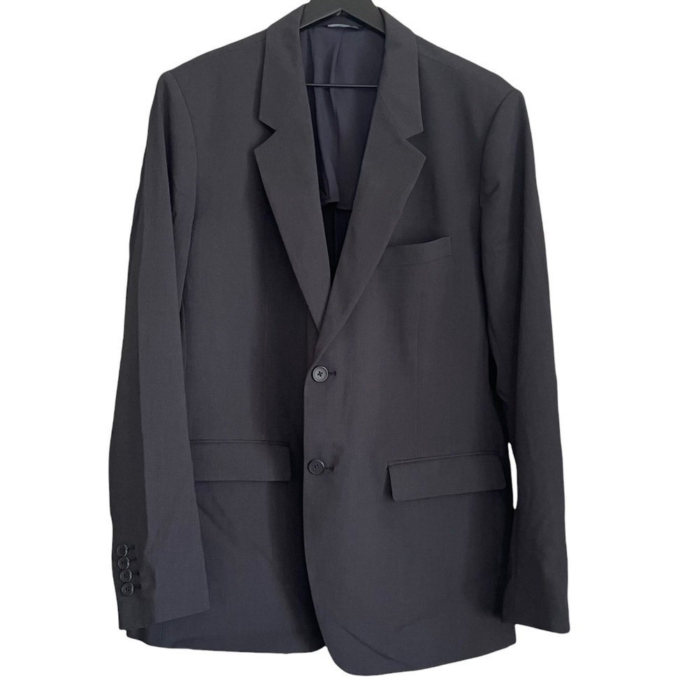 Ministry of Supply Velocity Suit Jacket Blazer Dark Charcoal Size 44 Trim Fit